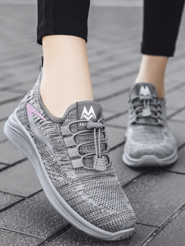 2023 Νέα γυναικεία αθλητικά παπούτσια για τρέξιμο που αναπνέουν, ελαφρύ εξωτερικό χώρο, άνετα παπούτσια με κορδόνια, casual αθλητικά παπούτσια