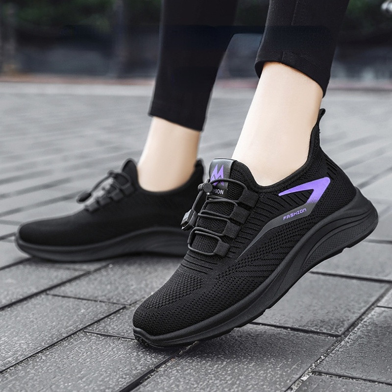 2023 Νέα γυναικεία αθλητικά παπούτσια για τρέξιμο που αναπνέουν, ελαφρύ εξωτερικό χώρο, άνετα παπούτσια με κορδόνια, casual αθλητικά παπούτσια