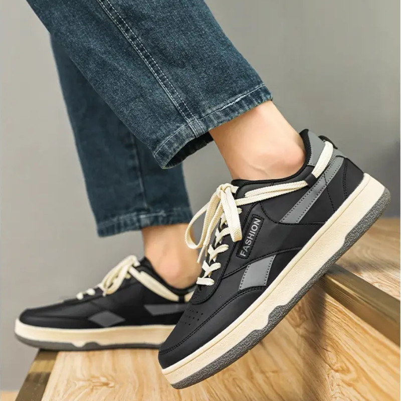 Νέα Lace up Fashion Αθλητικά Παπούτσια Ανδρικά Προσωποποιημένα Βουλκανιζέ Παπούτσια Ανδρικά παπούτσια Casual Μόδα Άνετα Αθλητικά Παπούτσια Ανδρικά