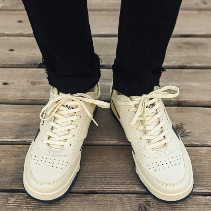 Νέα Lace up Fashion Αθλητικά Παπούτσια Ανδρικά Προσωποποιημένα Βουλκανιζέ Παπούτσια Ανδρικά παπούτσια Casual Μόδα Άνετα Αθλητικά Παπούτσια Ανδρικά