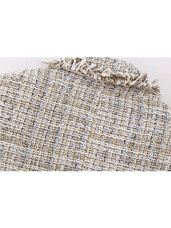 TRAF 2023 New Blazer Γυναικείο Παλτό Ανοιξιάτικο Μόδα Σακάκι Γυναικείο Σακάκι Vintage μακρυμάνικο διπλό κοντό κοστούμι