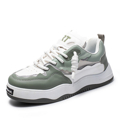 Φθινοπωρινά νέα χαμηλά ανδρικά βουλκανιζέ παπούτσια Μοντέρνα και ευέλικτα παπούτσια ψωμιού Αντιολισθητικά αθλητικά παπούτσια που αναπνέουν