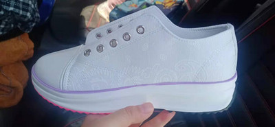 Γυναικεία πάνινα παπούτσια 2022 Πλατφόρμα Γυναικεία μόδα Casual Παπούτσια Lace-Up Vulcanize Παπούτσια Γυναικεία παπούτσια καμβά Λευκά αθλητικά παπούτσια τένις