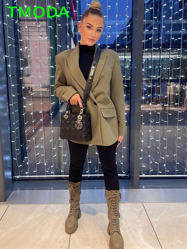 T MODA 2023 naiste kaherealine bleiser kontorinaise vaba klassikaline mantel, kostüüm, jakk Naiste šikk välisrõivad, rõivad Veste naisele