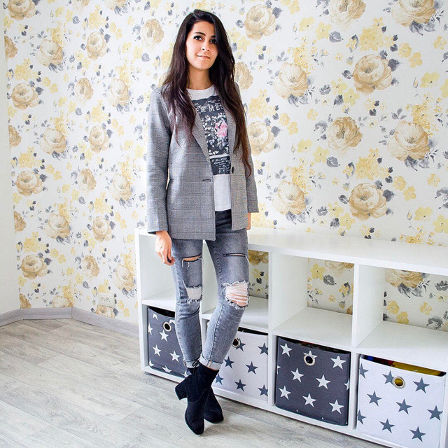 Queechalle 2021 sügisülikond, bleiserid, naiste kontorinaised, vabaaja ruuduline bleiserjakid, naiste elegantne sälkidega pidulik bleiser