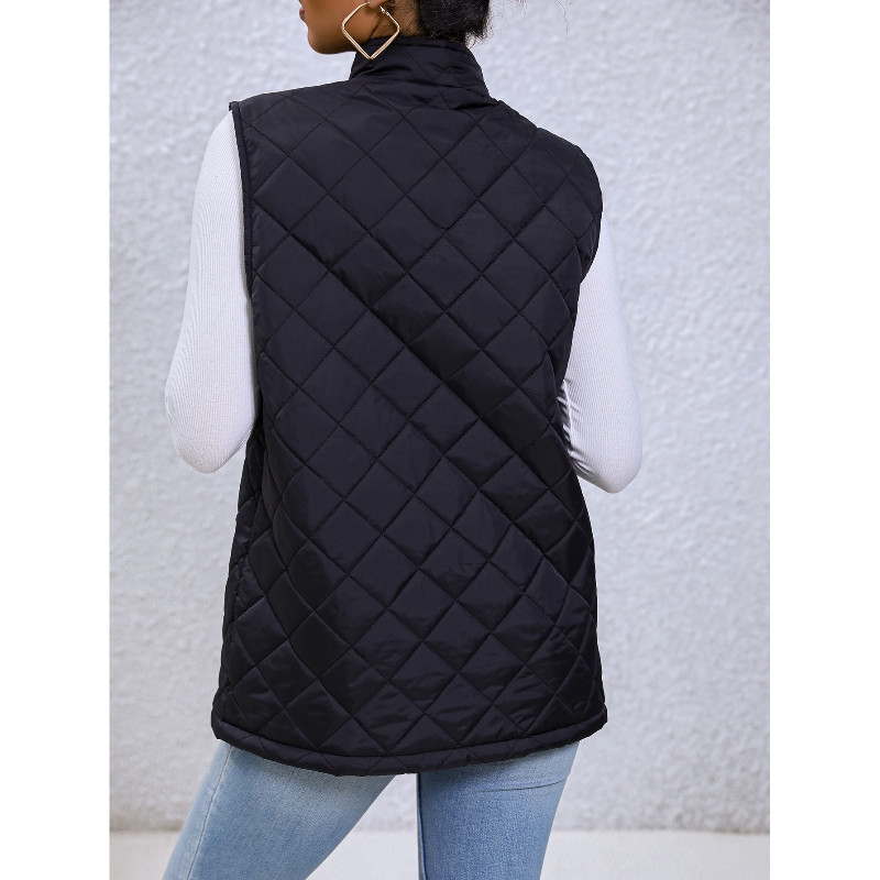 2023. aasta sügis ja talv, uus temperament, mitmekülgne pendeldamine, naiste riided, taskud, lukuga, ühevärviline pikkade varrukatega mantel