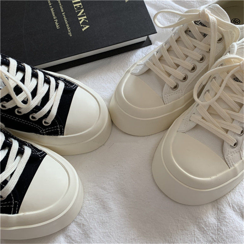 Γυναικεία παπούτσια 2023 Νέα μόδα Ρετρό Μεγάλη κεφαλή ελαφριά καθημερινά αθλητικά παπούτσια Γυναικεία με κορδόνια Γυναικεία παπούτσια πλατφόρμας Zapatos De Mujer