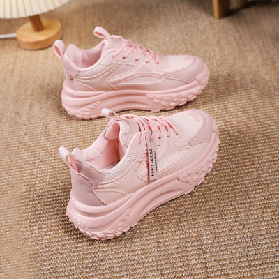 Naiste spordijalatsid 2023 suvine võrk naiste jalanõud hingavad kingad paks põhja suurendatud spordijalatsid naiste tennis