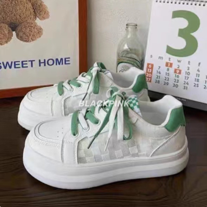 SHANPA Bow Roosad kingad Uued 2023. aasta suvi Korea mood mitmekülgne võrk, hingav vabaaja lahtine originaalkujundus Zapatillas Mujer