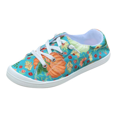 Naiste lõuendist kingad Vulkaniseerivad pehmed naiste sügispüksid Lamedad vabaajajalatsid õues mugavad hingavad tossud suures suuruses