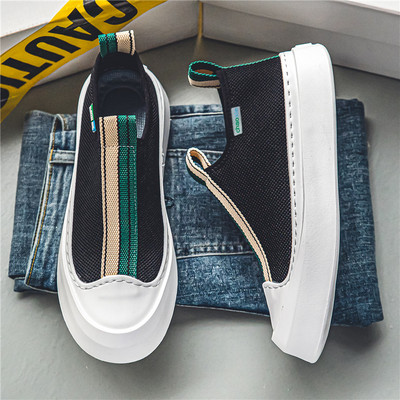 Παπούτσια για άντρες Casual Παπούτσια Άνετη ανδρική ολίσθηση σε αθλητικά παπούτσια Breathable επώνυμα παπούτσια Αντιολισθητικά παπούτσια Μόδα Ανδρικά παπούτσια Vulcanize