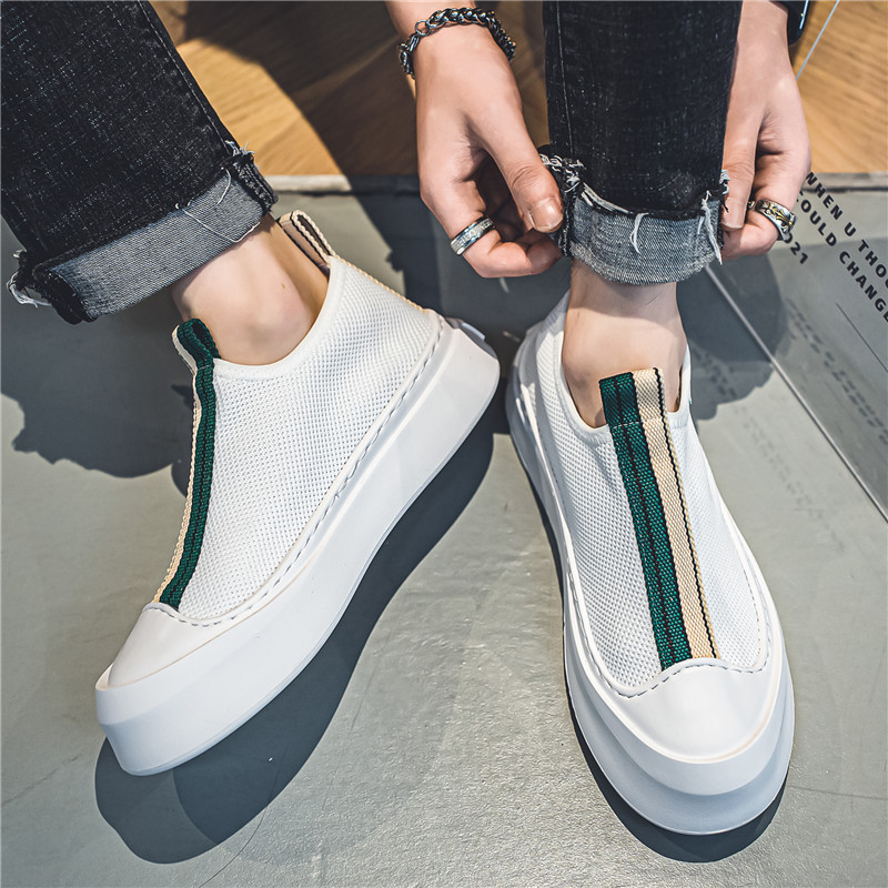 Παπούτσια για άντρες Casual Παπούτσια Άνετη ανδρική ολίσθηση σε αθλητικά παπούτσια Breathable επώνυμα παπούτσια Αντιολισθητικά παπούτσια Μόδα Ανδρικά παπούτσια Vulcanize