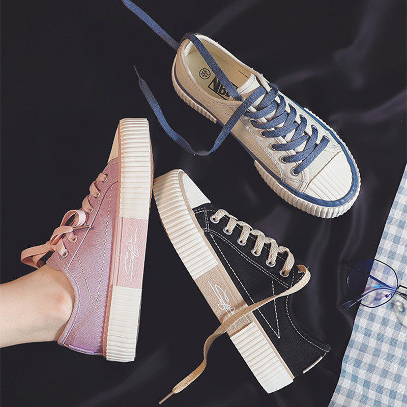 Naiste lõuendjalatsid Moodsad tossud Unisex Uued vabaaja vulkaniseerivad kingad Naiste moepüksid Kvaliteetne 3 korda vulkaniseerimine