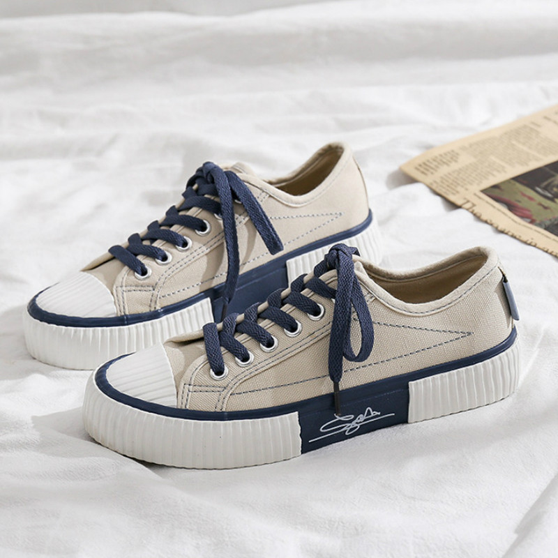 Naiste lõuendjalatsid Moodsad tossud Unisex Uued vabaaja vulkaniseerivad kingad Naiste moepüksid Kvaliteetne 3 korda vulkaniseerimine