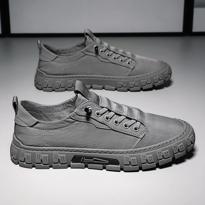 Ανδρικά αθλητικά παπούτσια, καθημερινά παπούτσια που αναπνέουν, φλατ παπούτσια με κορδόνια, 2023 νέα πλατφόρμα αντιολισθητικά βουλκανιζέ παπούτσια, ανδρικά παπούτσια