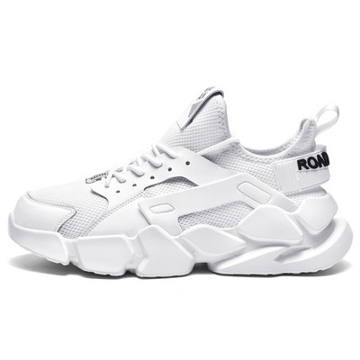 2023. aasta meeste kõrge ülaosaga moodsad tossud, platvorm, mugavad meeste vabaajajalatsid õues, libisemiskindlad hingavast võrgust tossud, paksud kingad