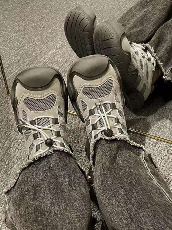 Vintage ležerne tenisice Ženska sportska obuća Harajuku dizajnerske ravne tenisice Ženska siva atletska obuća