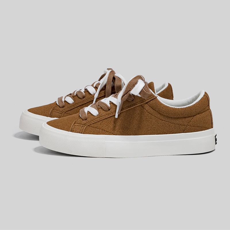 Άνοιξη και Καλοκαίρι 2023 Νέα Πράσινα Casual Παπούτσια από καμβά Γυναικεία παγωμένα casual γυναικεία αθλητικά παπούτσια Φοιτητικό μοντέρνο παπούτσι με χοντρή σόλα