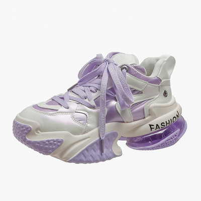 Νέο Air Cushion Μόδα Χοντρό Αθλητικά Παπούτσια Αναπνεύσιμη Πλατφόρμα Αθλητικά Παπούτσια Γυναικεία Δαντέλα Χοντρή Σόλα Casual Παπούτσια Zapatillas Mujer