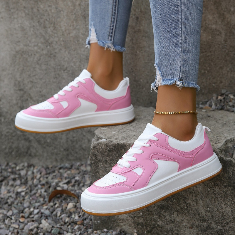 Vabaaja tossud Luksuslikud Vulcanize Kingad Naiste vabaajajalatsid Kerged lamedad kingad naistele