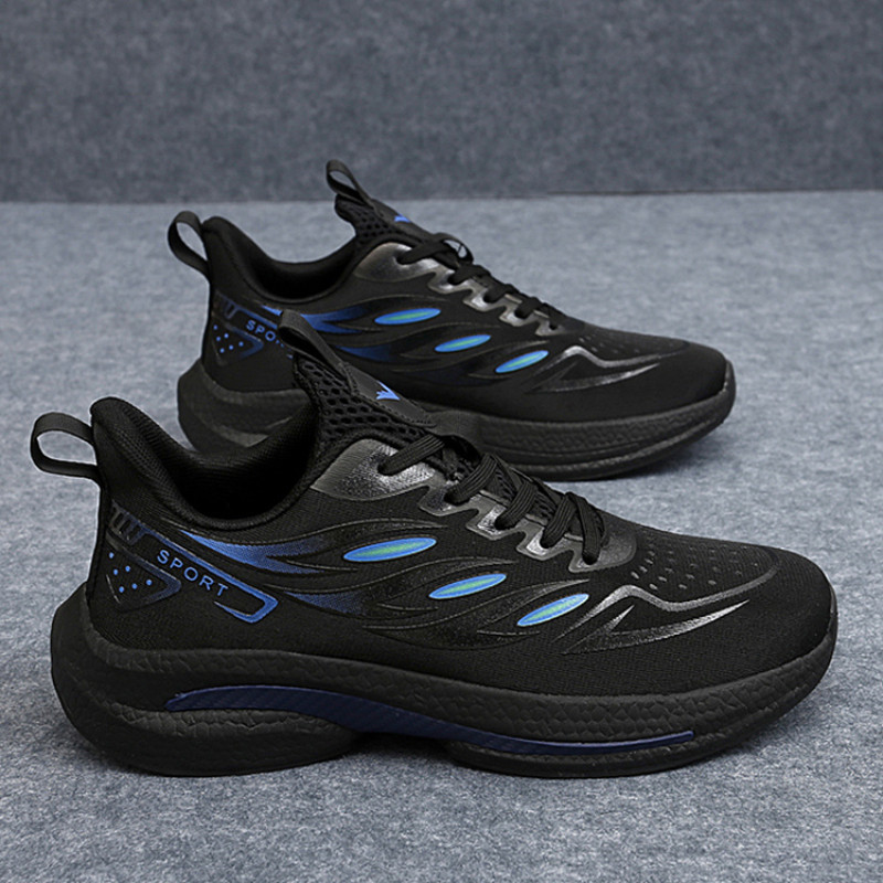 2023. aasta kuum müük Meeste kevad-sügis uued võrkkangast hingavad spordijalatsid Mitmekülgsed pehme tallaga libisemisvastased igapäevased meeste kingad