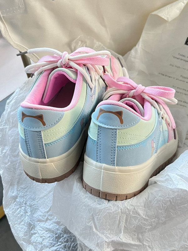 SHANPA värvilised plokkjalatsid naistele Korea moe, üliõpilaste vabaaja kõik sobilikud tossud High Street Suurendatud Zapatillas Mujer