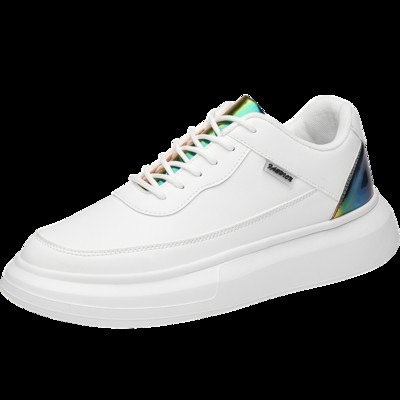 Ανοιξιάτικα πάνινα παπούτσια με κορδόνια με κορδόνια για άντρες Μόδα για εξωτερικούς χώρους συμπαγή αντιολισθητικά αναπνεύσιμα άνετα ευέλικτα ανδρικά παπούτσια Vulcanize