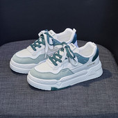 2022 Φθινόπωρο Νέα Κορεατική Έκδοση Φοιτητικά Αναπνεύσιμα Casual Γυναικεία Αθλητικά Παπούτσια Άνετα Παπούτσια Πλατφόρμας με μαλακό Πυθμένα Zapatillas Mujer