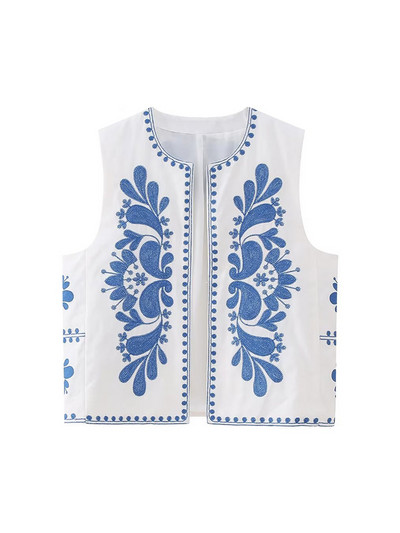 Tikandid, naiste elegantne vest 2023, suvine mood naiste vintage Boho vest Stiilne tüdrukute šikk kutseriietus, armas top