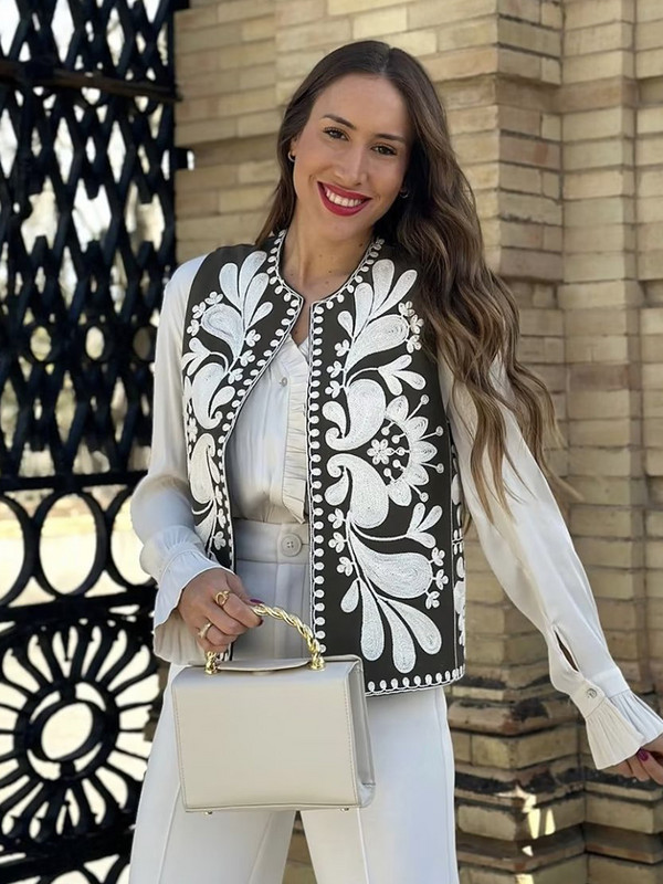 Tikandid, naiste elegantne vest 2023, suvine mood naiste vintage Boho vest Stiilne tüdrukute šikk kutseriietus, armas top