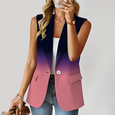 Uus ülikonna-vest mantel 2023. aasta kevad/suvi mitmekülgne naiste ülaosa, õhukese kehaehitusega väike ülikond, disain Sense Small Crowd