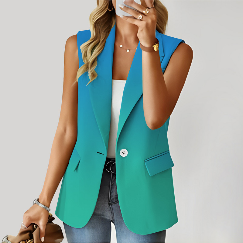 Uus ülikonna-vest mantel 2023. aasta kevad/suvi mitmekülgne naiste ülaosa, õhukese kehaehitusega väike ülikond, disain Sense Small Crowd