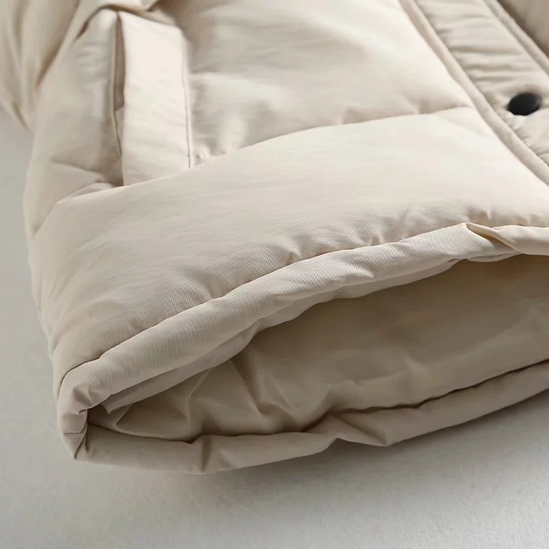 2023 Φθινόπωρο Χειμώνας Γυναικείο μασίφ, χαλαρό γιλέκο με κορδόνι γιακά, μακρύ γιλέκο, γυναικείο ζεστό γιλέκο με βαμβακερή επένδυση