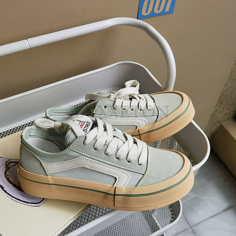 Lõuend tossud naistele jalanõud, kevad-sügis, platvormkingad Naiste paeltega tossud naiste vulkaniseeritud kingad