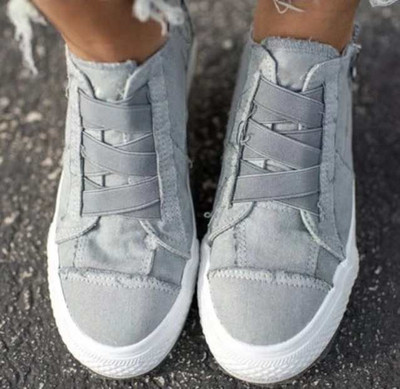 Naiste vabaajajalatsid Vulkaniseeritud jalanõud Moodsad madalad naiste tossud õõnsad, hingav võrk, madalad naiste vabaaja lõuendijalatsid