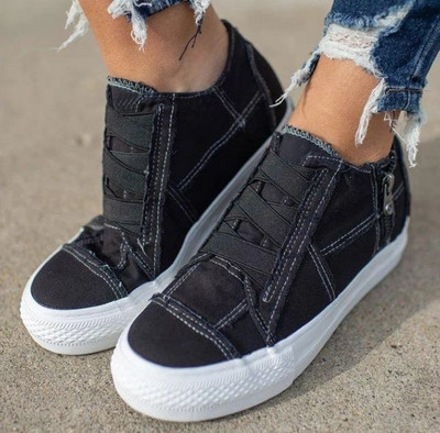 Naiste vabaajajalatsid Vulkaniseeritud jalanõud Moodsad madalad naiste tossud õõnsad, hingav võrk, madalad naiste vabaaja lõuendijalatsid