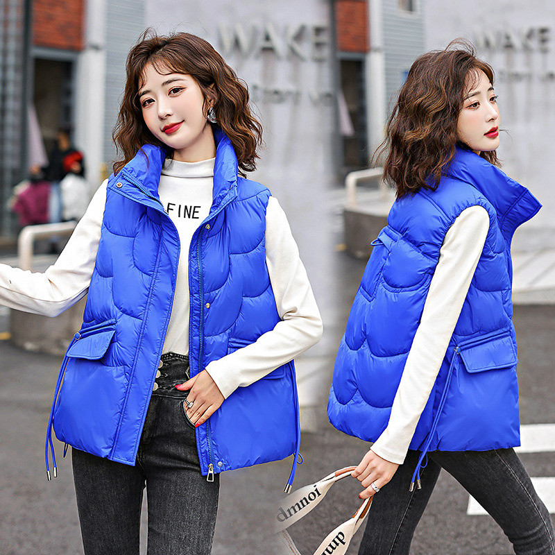 Ulepuuvillane vest Naiste lühike jope 2023. aasta uus sügistalvine mood kõik sobivad varrukateta vest, vest, vestid, riided naistele