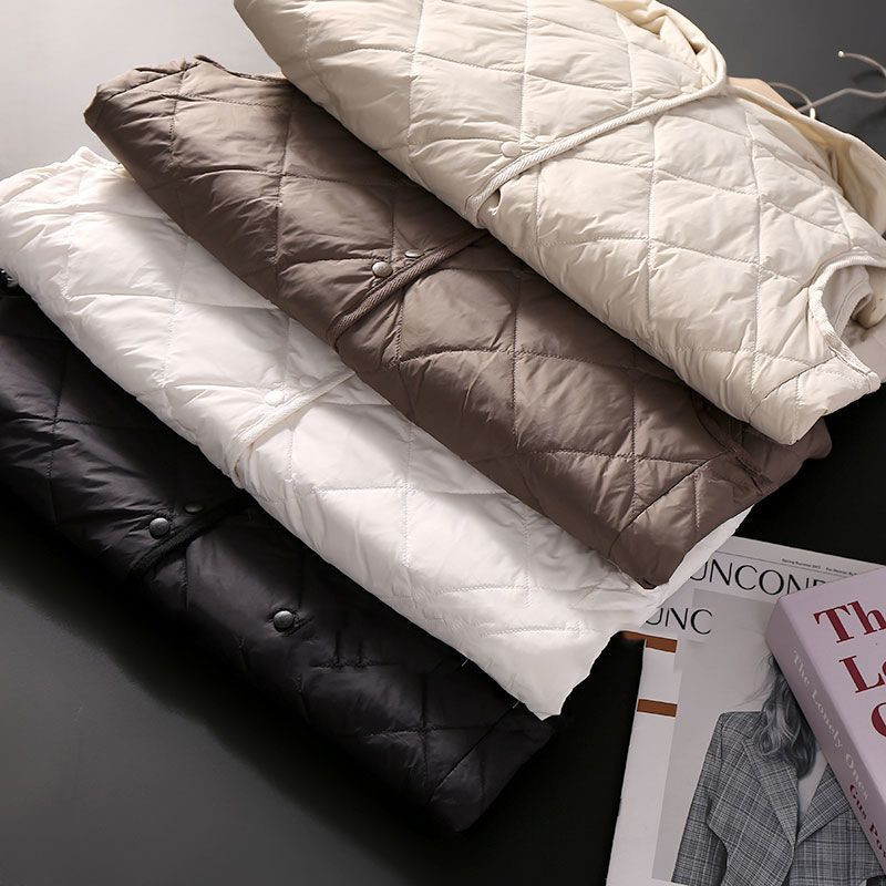 2023 Nou primăvară, ușoară, rezistentă la apă, ambalabilă, vestă cu glugă, buzunar cu glugă, veste matlasate, îmbrăcăminte exterioară pentru femei