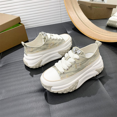 Šikid ja elegantsed naistekingad, vabad tossud naistele peidetud kontsad Denim paksud platvormid, tennis, naistele, mugavad zapatod