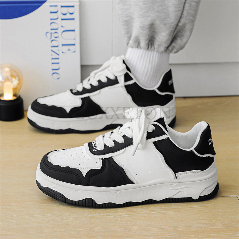 Tossud Meeste võrgust hingavad jooksuspordijalatsid Unisex kerged pehmed paksu talla auguga paarisjalatsid Sportlikud tossud meeste kingad