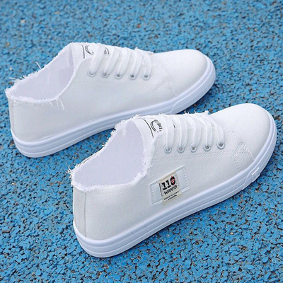 Ženske ležerne cipele Trend 2023. Slatke ženske platnene cipele za trčanje na promociji Ravne bez pete Jesenske crne modne proljetne niske