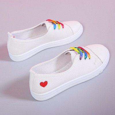 Ženske ležerne cipele Trend 2023. Slatke ženske platnene cipele za trčanje na promociji Ravne bez pete Jesenske crne modne proljetne niske