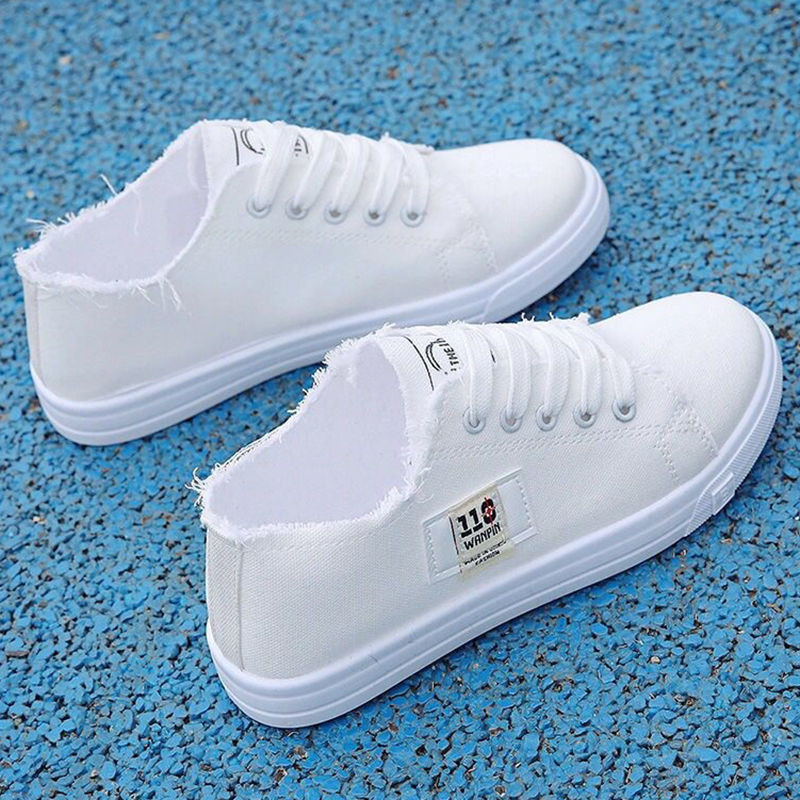 Ženske ležerne cipele Trend 2023. Slatke ženske platnene cipele za trčanje na promociji Ravne bez pete Jesenske crne modne proljetne niske