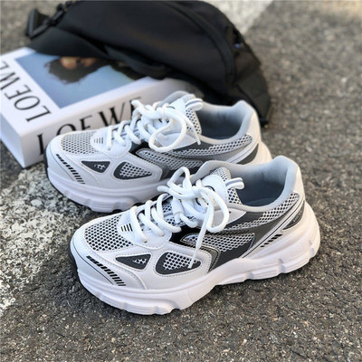 Ανδρικά Γυναικεία Αθλητικά Παπούτσια Plus Size 41 42 43 Γυναικεία Casual Παπούτσια Μόδα Χοντροκομμένα Αθλητικά Γυναικεία Αθλητικά Παπούτσια Παπούτσια Μεγάλου μεγέθους