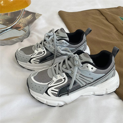 Ανδρικά Γυναικεία Αθλητικά Παπούτσια Plus Size 41 42 43 Γυναικεία Casual Παπούτσια Μόδα Χοντροκομμένα Αθλητικά Γυναικεία Αθλητικά Παπούτσια Παπούτσια Μεγάλου μεγέθους