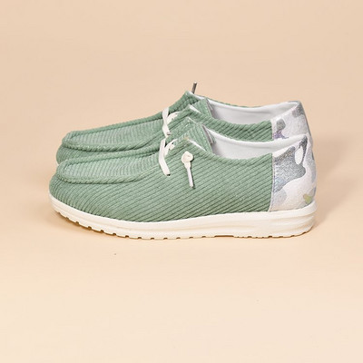 Naiste vabaaja lõuendist spordijalatsid 2023. aasta suvi, uus mood, pitsitud Leopardimustriga tossud Naiste seksikad tasapinnalised kingad Zapatos De Mujer