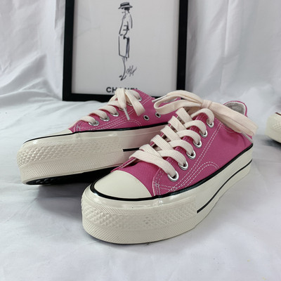 Γυναικεία Παπούτσια Πλατφόρμα Αθλητικά Παπούτσια Ψηλά Αθλητικά Κλασικά Βουλκανιζέ Παπούτσια με χοντρή σόλα 2023 Ανοιξιάτικα γυναικεία παπούτσια