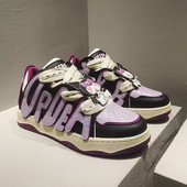 Sanrio Kuromi Luksusjalatsid Naiste Mood Lillad Vabaaja tossud Y2k Naiste pitsilised ümara varba platvormiga spordijalatsid Trendikas 2023