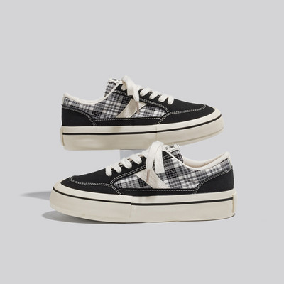 HOPUS lõuendist kingad naistele 2023, uus moepleed värvilised kausaalsed tossud naistele hingavad madalad lamedad kingad Jooksukool