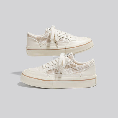 HOPUS lõuendist kingad naistele 2023, uus moepleed värvilised kausaalsed tossud naistele hingavad madalad lamedad kingad Jooksukool